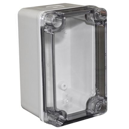 Elektronikgehäuse IP67 | ABS oder Polycarbonat | mit Knockout für Kabelanschluss | Serie X6