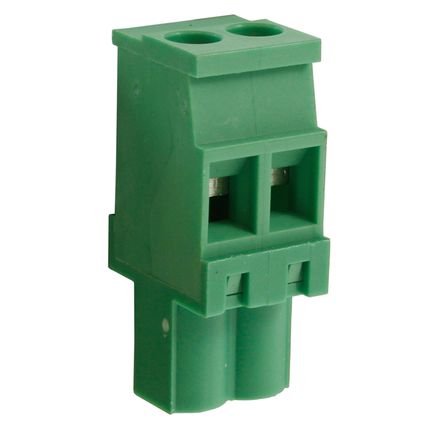 Steckbare Anschlussklemme 5 mm | Buchse | vertikal standard | Rising-Clamp
