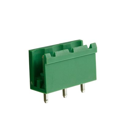 Steckbare Anschlussklemme 7,5 mm | Stecker | vertikal | offene Seiten