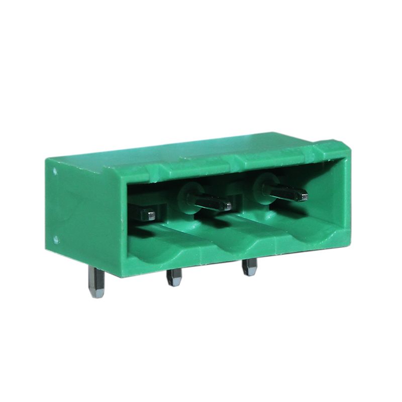 Steckbare Anschlussklemme 7,62 mm | Stecker | horizontal | geschlossene Seiten