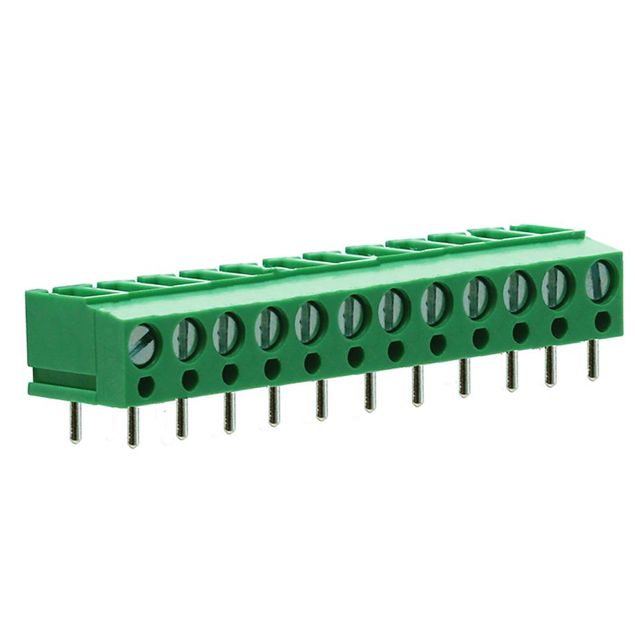 Anschlussklemme 5 mm | Standardprofil | 90°