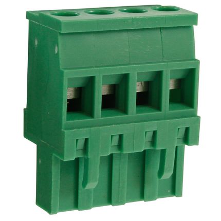 Steckbare Anschlussklemme 5 mm | Buchse | vertikal reversed | Rising-Clamp