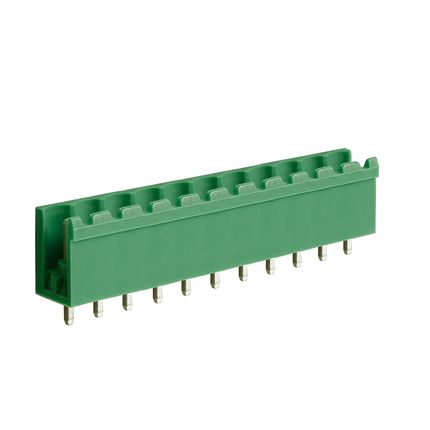 Steckbare Anschlussklemme 5,08 mm | Stecker | vertikal | offene Seiten