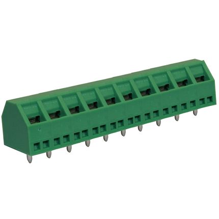 Anschlussklemme 5,08 mm | 45° | Rising-Clamp