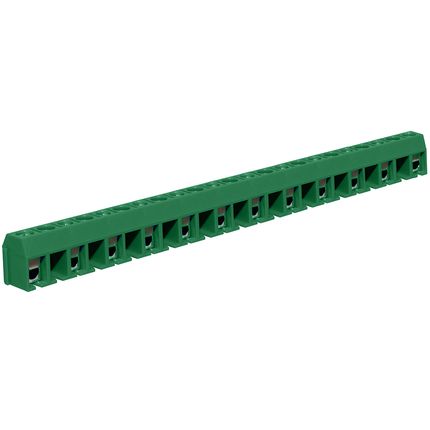 Anschlussklemme 10 mm | Drahtschutzbügel | niedriges Profil | 90°