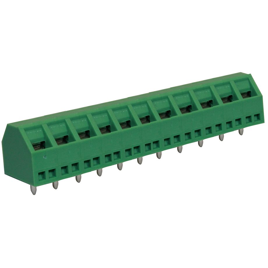 Anschlussklemme 5,08 mm | 45° | Rising-Clamp