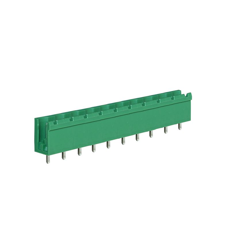 Steckbare Anschlussklemme 7,62 mm | Stecker | vertikal | offene Seiten