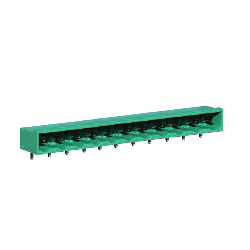Steckbare Anschlussklemme 7,62 mm | Stecker | horizontal | geschlossene Seiten
