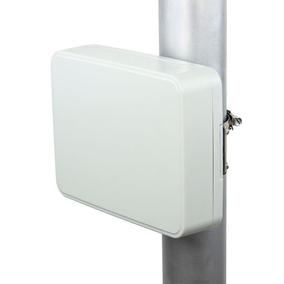 Outdoorgehäuse IP66/67 | Polycarbonat V0 | optional mit Mastbefestigung | Node-Serie
