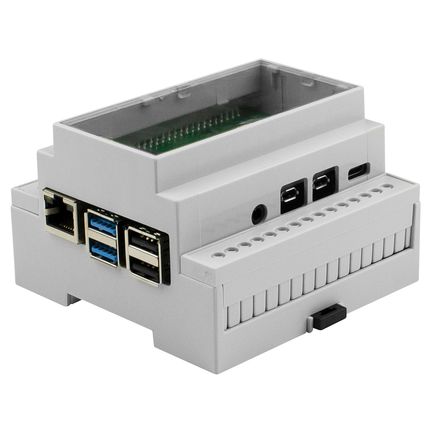 Hutschienengehäuse | Raspberry Pi | Polycarbonat V0 | Serie CNMB
