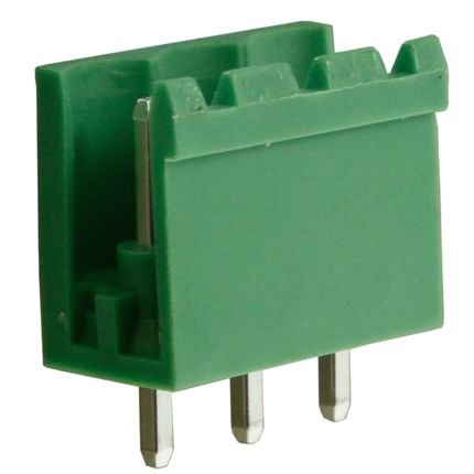 Steckbare Anschlussklemme 5 mm | Stecker | vertikal | offene Seiten