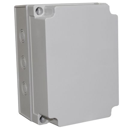 Elektronikgehäuse IP67 | ABS oder Polycarbonat | mit Knockout für Kabelanschluss | Serie X6