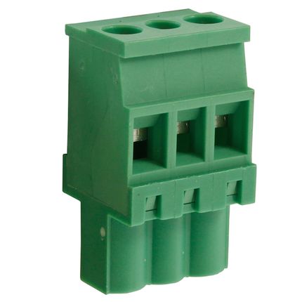 Steckbare Anschlussklemme 5 mm | Buchse | vertikal standard | Rising-Clamp