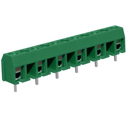 Anschlussklemme 10 mm | Drahtschutzbügel | niedriges Profil