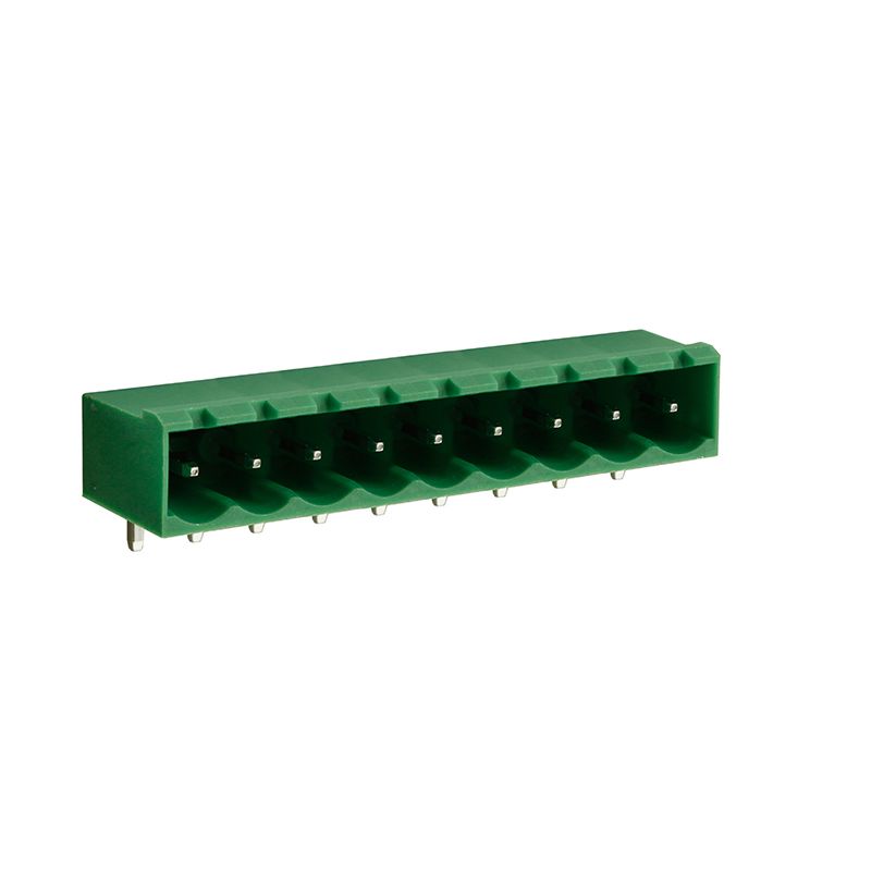 Steckbare Anschlussklemme 5,08 mm | Stecker | horizontal | geschlossene Seiten