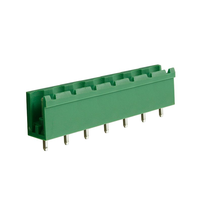 Steckbare Anschlussklemme 7,5 mm | Stecker | vertikal | geschlossene Seiten