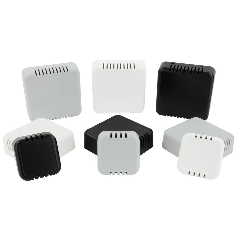 Raumsensorgehäuse IP40 | ABS V0 | Wandmontage | mit/ohne Lüftung | Serie Raumsensor