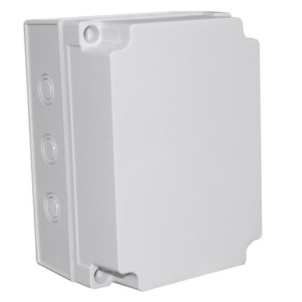 Elektronikgehäuse IP67 | ABS oder Polycarbonat | mit Knockout für Kabelanschluss | Serie X6
