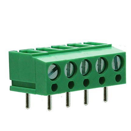 Anschlussklemme 5 mm | Standardprofil | 90°