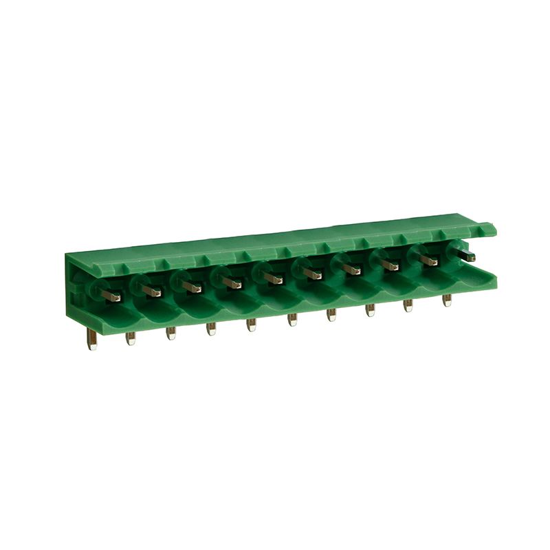 Steckbare Anschlussklemme 5,08 mm | Stecker | horizontal | geschlossene Seiten