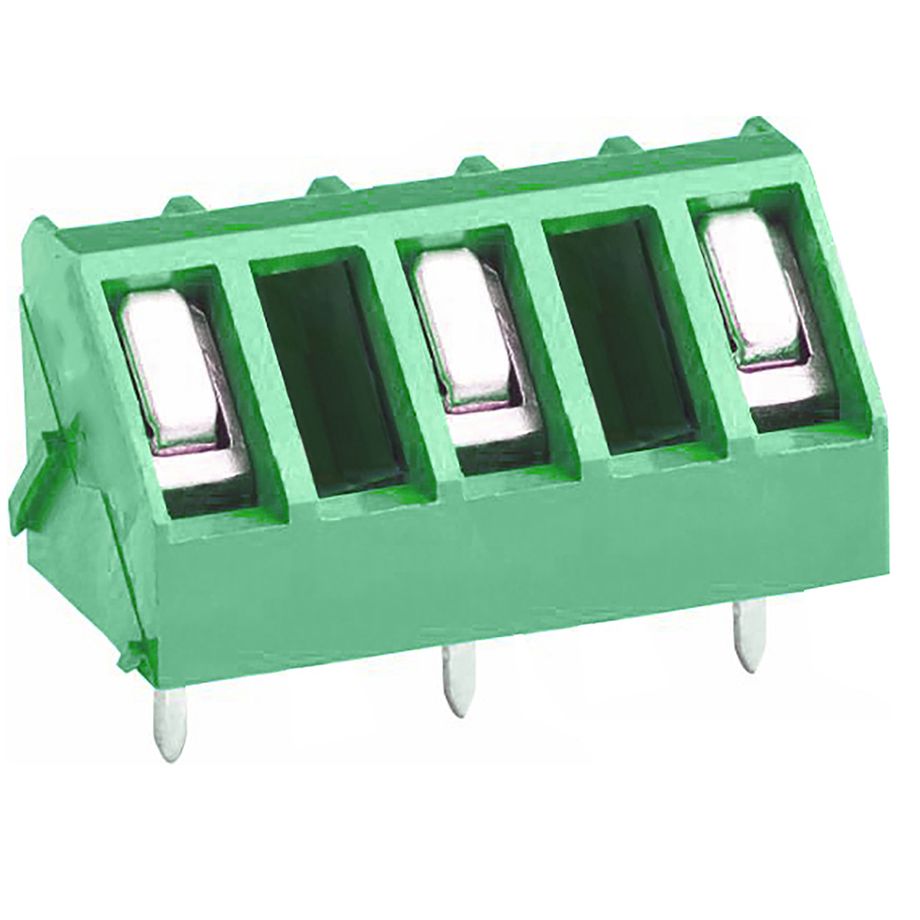 Anschlussklemme 10 mm | niedriges Profil | 45° | Rising-Clamp