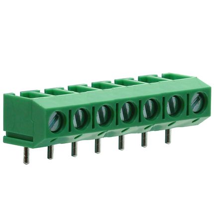 Anschlussklemme 5 mm | niedriges Profil | 90°