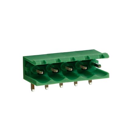 Steckbare Anschlussklemme 5,08 mm | Stecker | horizontal | offene Seiten