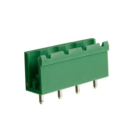 Steckbare Anschlussklemme 7,5 mm | Stecker | vertikal | offene Seiten