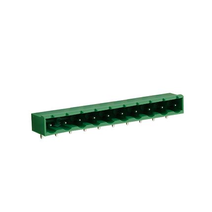 Steckbare Anschlussklemme 7,5 mm | Stecker | horizontal | geschlossene Seiten