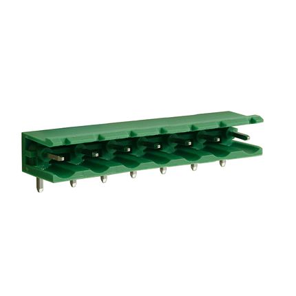 Steckbare Anschlussklemme 7,5 mm | Stecker | horizontal | offene Seiten