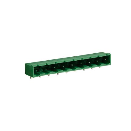 Steckbare Anschlussklemme 7,5 mm | Stecker | horizontal | geschlossene Seiten