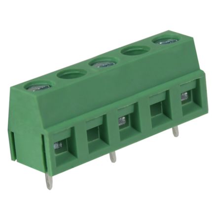 Anschlussklemme 10,16 mm | niedriges Profil | 45° | Rising-Clamp
