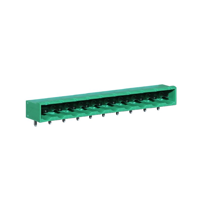 Steckbare Anschlussklemme 7,62 mm | Stecker | horizontal | geschlossene Seiten