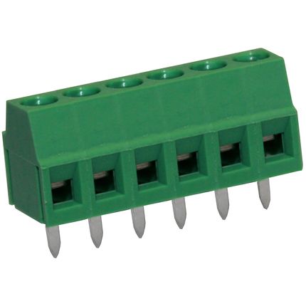 Anschlussklemme 3,5 mm | Drahtschutzbügel | niedriges Profil
