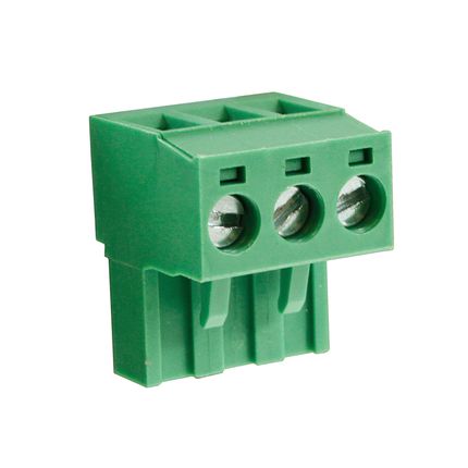 Steckbare Anschlussklemme 5 mm | Buchse | Rising-Clamp