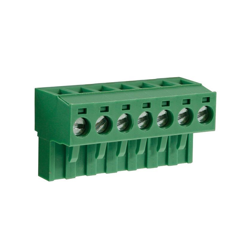 Steckbare Anschlussklemme 5 mm | Buchse | Rising-Clamp