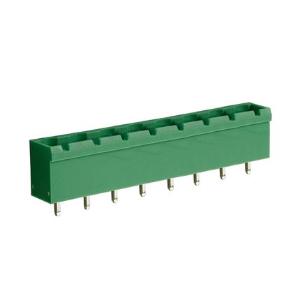 Steckbare Anschlussklemme 7,5 mm | Stecker | vertikal | geschlossene Seiten