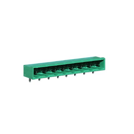 Steckbare Anschlussklemme 7,62 mm | Stecker | horizontal | geschlossene Seiten