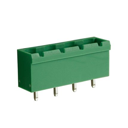 Steckbare Anschlussklemme 7,5 mm | Stecker | vertikal | geschlossene Seiten