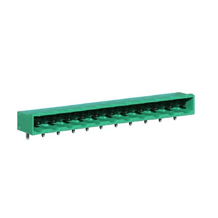 Steckbare Anschlussklemme 7,62 mm | Stecker | horizontal | geschlossene Seiten