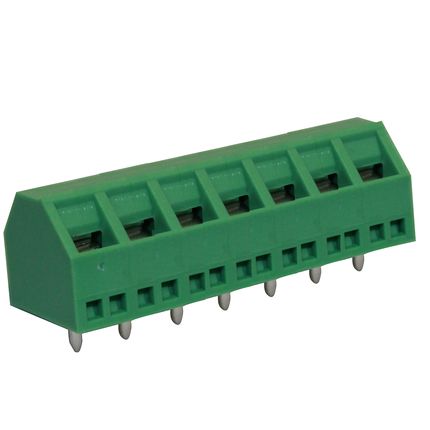 Anschlussklemme 5,08 mm | 45° | Rising-Clamp