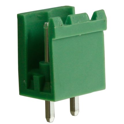 Steckbare Anschlussklemme 5 mm | Stecker | vertikal | offene Seiten