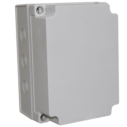Elektronikgehäuse IP67 | ABS oder Polycarbonat | mit Knockout für Kabelanschluss | Serie X6