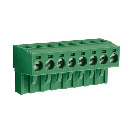 Steckbare Anschlussklemme 5 mm | Buchse | Rising-Clamp