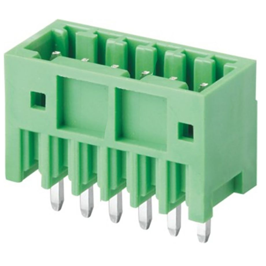 Steckbare Anschlussklemme 2,5 mm | Stecker | vertikal