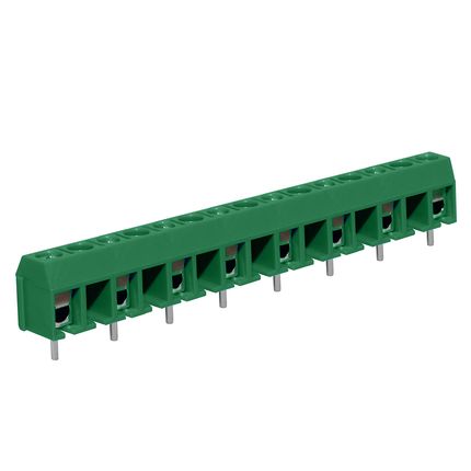 Anschlussklemme 10 mm | Drahtschutzbügel | niedriges Profil