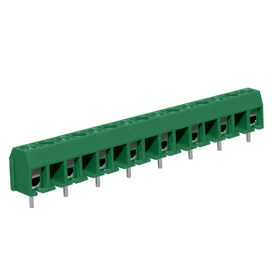 Anschlussklemme 10 mm | Drahtschutzbügel | niedriges Profil