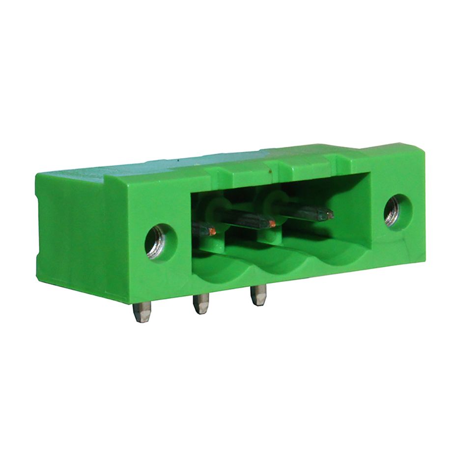 Steckbare Anschlussklemme 5,08 mm | Stecker | horizontal | geschlossene Seiten