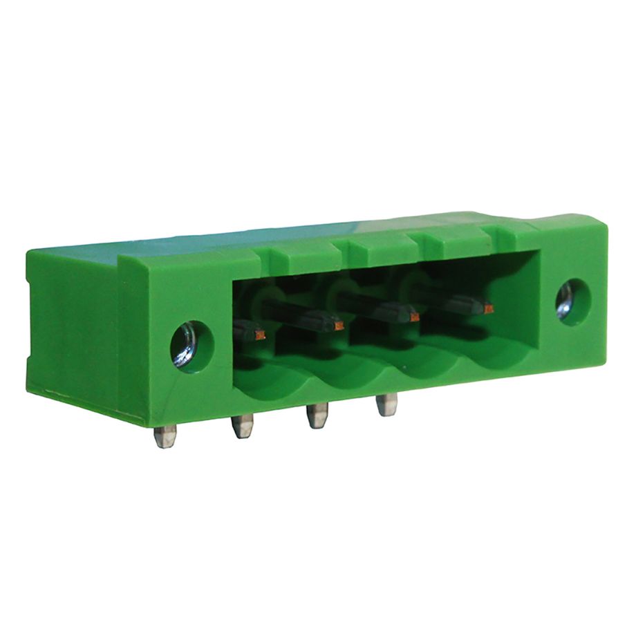 Steckbare Anschlussklemme 5,08 mm | Stecker | horizontal | geschlossene Seiten