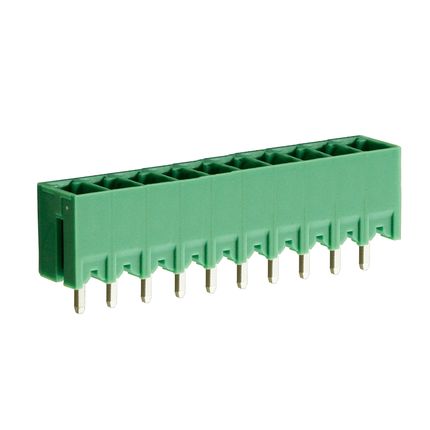Steckbare Anschlussklemme 3,81 mm | Stecker | vertikal